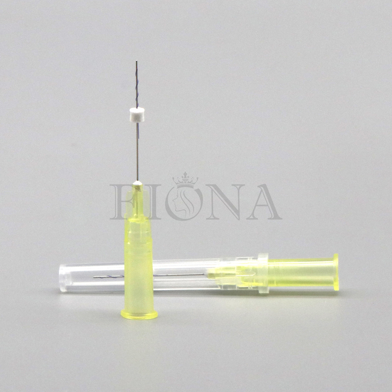 PDO 스크류 아이 실 승강기 아이백 충진 주름은 화장용 긴장 피도 실 30G 25MM을 제거합니다